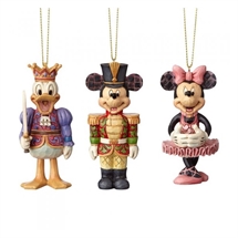 Disney Traditions - Nutcracker Ornament set of 3